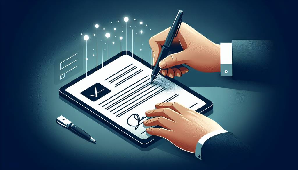 Signature électronique : comment signer un document rapidement et en toute sécurité