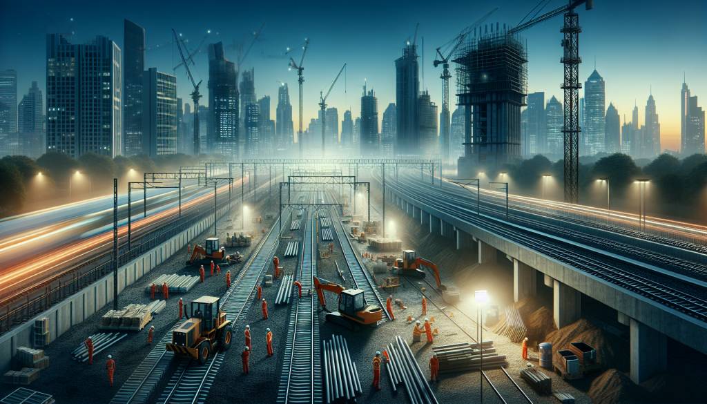 Télésurveillance de chantier ferroviaire : comment sécuriser et optimiser les projets d'infrastructure