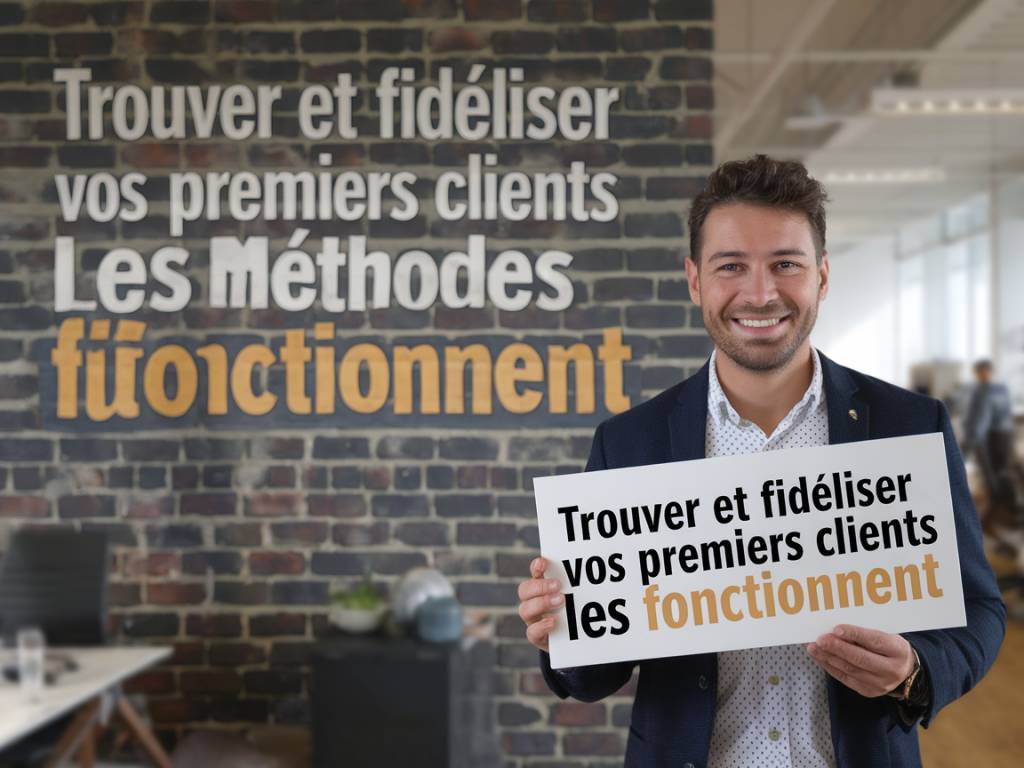 Trouver et fidéliser vos premiers clients : les méthodes qui fonctionnent